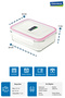 Glasslock Rectangular Glass Storage Container 2000 ml - 3