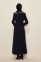 Belted Hooded Coat 10673 - 4