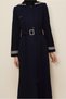 Belted Hooded Coat 10673 - 3