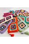 Knitted Women's Wallet 24X13 cm Large Size Zippered Lined Hand Wallet - 2