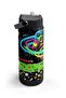 Black Gamer Patterned Steel Thermos with Folding Spout 650 ml 38340 - 3