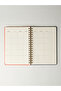 16X24Cm Hard Cover Spiral Timeless Planner Agenda Cat in the Basket - 8