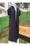 Hooded Vest with Willow Motif - 4