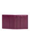 Luis Unisex Genuine Leather Card Holder Purple - 4