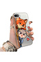 iPhone 7/8/Se 2020 2022 Compatible High Quality Cartoon Fox and Rabbit Couple Printed Case - 2