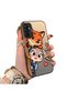 Samsung Galaxy M23/M13 Compatible High Quality Cartoon Fox and Rabbit Couple Printed Case - 2