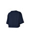 Wnt1609 Navy Blue Women's T-Shirt - 2