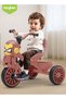 Baby Tricycle for Kids, Smart Plug n Play Kids Cycle with Music, Light, & Storage Baskets (Pink)