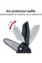 Rechargeable 48V Mini Chainsaw, Lightweight Cordless Electric Pruning Saw with Powerful Motor, Easy - 5