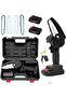 Mini Cordless Chainsaw 48V, Rechargeable Electric Pruning Saw with Strong Motor, Sharp Chain, Safety - 2