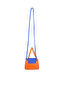 Women Orange Round Flap Mini Statement Bag - 3