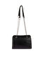 Women Black Quilted Statement Sling Bag - 3