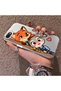 iPhone 7/8/Se 2020 2022 Compatible High Quality Cartoon Fox and Rabbit Couple Printed Case