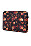 13-14'' Inch Quilted Floral Patterned Water Repellent Laptop/Macbook/Notebook/Document Case/Bag