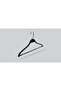 Ahşap Barli Lama Silver Hook Clothes, Blouse and Pants Hanger 12 Pieces - 2