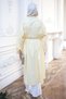 Yellow Oversize Buttoned Gabardine Tunic - 4