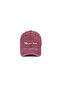 "Follow Your Dreams" Written Unisex Embroidered Adjustable Hat - Burgundy - 4