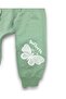 Girl Child 2-3-4-5-6 Years Old Butterfly Printed Compact Seasonal Top and Bottom Set - 6