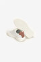 Chunky Cups Lace Lth Bt Aop Wn Women's Sneaker Black - 4
