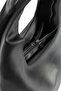 Mona Faux Leather Women's Handbag and Shoulder Bag Black - 3