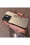 Infinix Smart 9 Compatible Plain Written Smiley Face Case, Ins Style Relaxing and Stylish Finish
