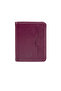 Coewl Leather Magnetic Card Holder Purple - 2