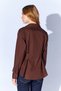 Pleated Waist-Fitted Poplin Shirt |   Ek1001610919 - 5