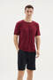 New Season Men's Crew Neck Shorts Set - 2
