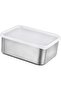 5-Piece Stainless Steel Lunch Box Set with Transparent Lids – Food Prep and Storage Containers, Su - 8