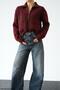 Women's Zippered Hooded Knitwear Cardigan
