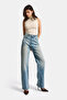 Women's T.Kot Color 4S6-32 Straight Fit High Waist Comfort Fabric Denim Jeans - 2