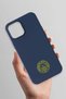 iPhone 12 Pro Compatible Yellow Arma Navy Blue Silicone Licensed Phone Case - 3