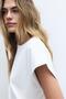 B06 Düşük omuz basic t-shirt - 3