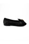 Miss Park Moda 509 Black Satin Women's Ballerinas - 2