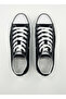 Unisex Short Linen Sneakers - Black - 2