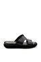 Women's Genuine Leather Full Orthopedic Heel Spur Supported Daily Slippers - 3