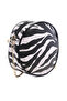 Women Black Zebra Canteen Bag - 4