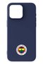 iPhone 15 Pro Max Compatible Arma Navy Blue Silicone Licensed Phone Case