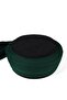 Namaz Sarigi - Green Fabric - Black Skullcap - Plain Wrap - Nâli Şerif - 7 Meters (Züabeli)