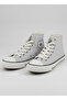 Unisex Long Linen Sneakers - Gray - 3