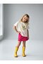 Girl's Floral Touch Printed Cotton T-Shirt - 3