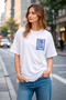 Oversize T-Shirt T-Shirt Printed 100% Cotton Soft Comfortable Casual - 2