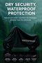 Pro Series 800D Oxford Fabric Universal Motorcycle Tarpaulin Motor Tarpaulin Water-Dust Proof - 5