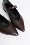 Women's Bitter Brown Daily Short Heeled Shoes Bp23Ms01B - 5
