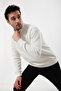 Half Zipper Organic Cotton Stone Color Men's Sweatshirt - 2