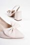 Beige Women's Heeled Shoes Bp08Ms15B - 5