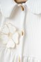 Baby Girl Clover Detailed Hair Band Gift Jumpsuit - 3