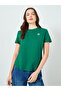 Women Green Embroidered T-Shirt - 3