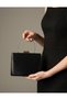 Women's Stone-Embellished Handbag and Long Chain Strap Bucket Model Evening Dress Bag (Wedding Engagement Marriage Prom Graduation) - 7