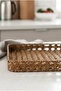 Mera Rattan Rectangular Large Tray - 2